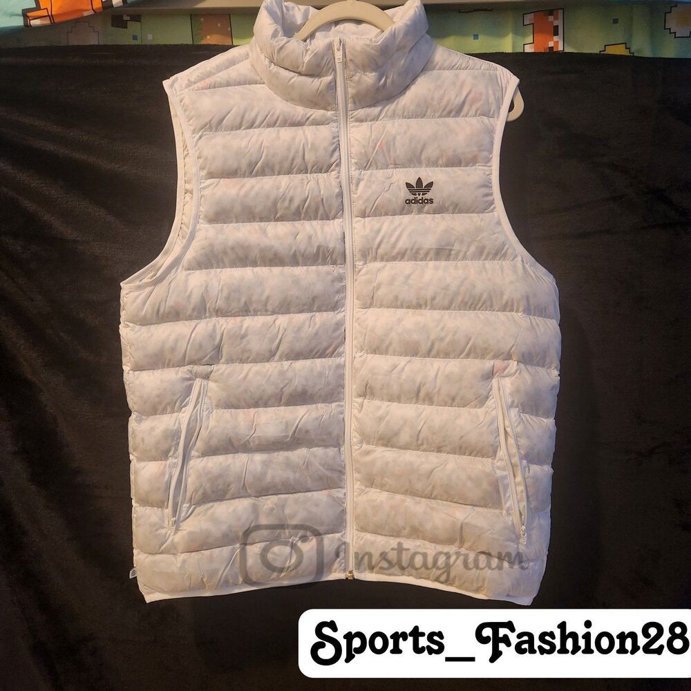 adidas Men's Originals Essentials+ Mse with Nature Sleeveless Vest HK7539 Sz L